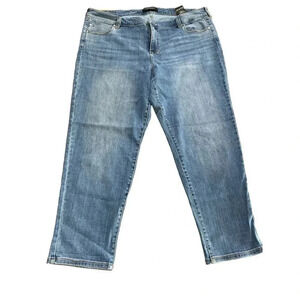 Liverpool Los Angeles Women's Blue Slim Fit Boyfriend Jean Size Plus 22W